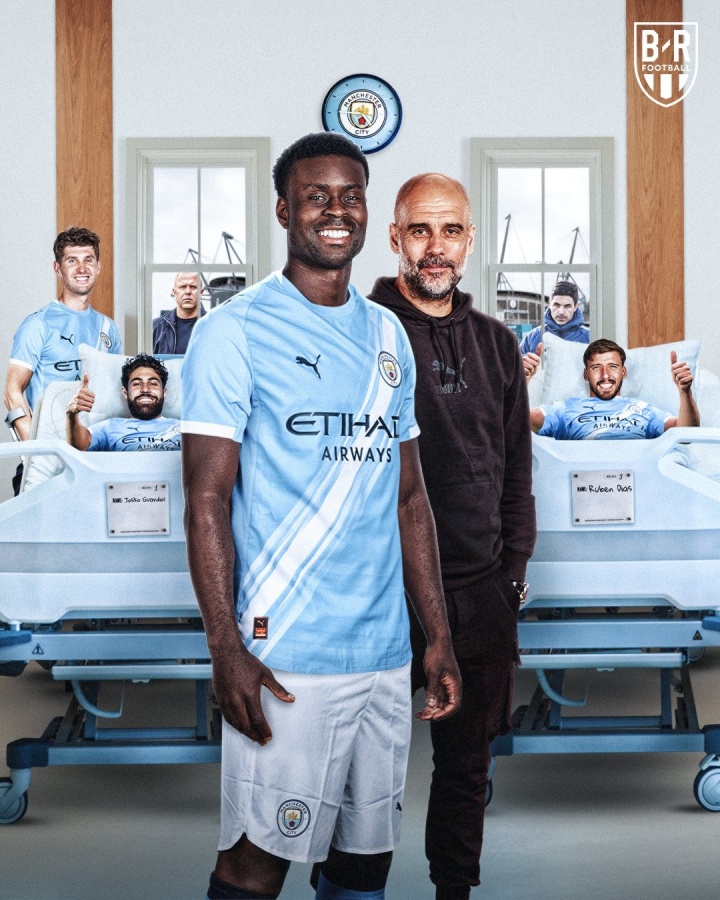 开云体育官网-缺啥补啥！斯通斯+格瓦+迪亚斯接连受伤，曼城迅速引进格伊救火